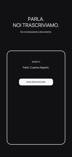 Segreto - Trascrivi screenshot 3