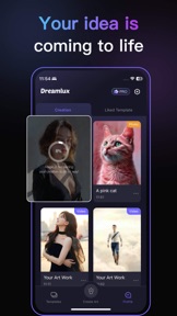 Dreamlux -AI Video Art Creator screenshot