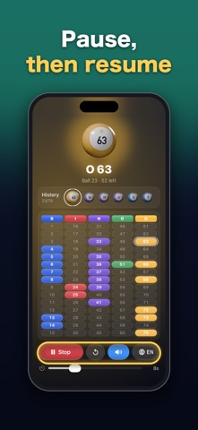 Bingo Caller - Number Machine screenshot 6