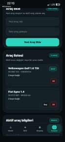 ARAÇ BÜTÇESİ screenshot