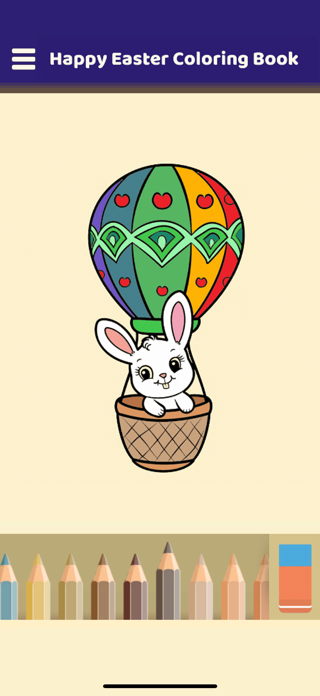 Happy Easter Coloring Book Screenshot 5 of 5