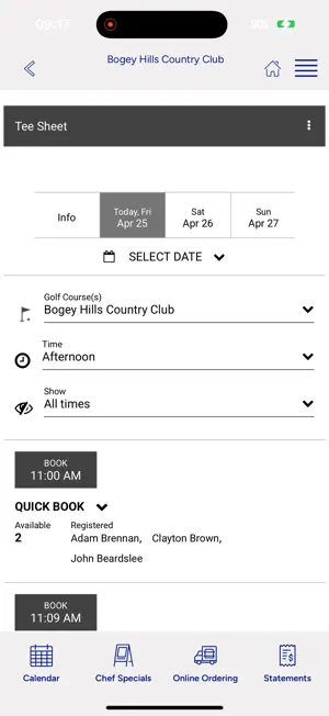 Bogey Hills Country Club screenshot 2