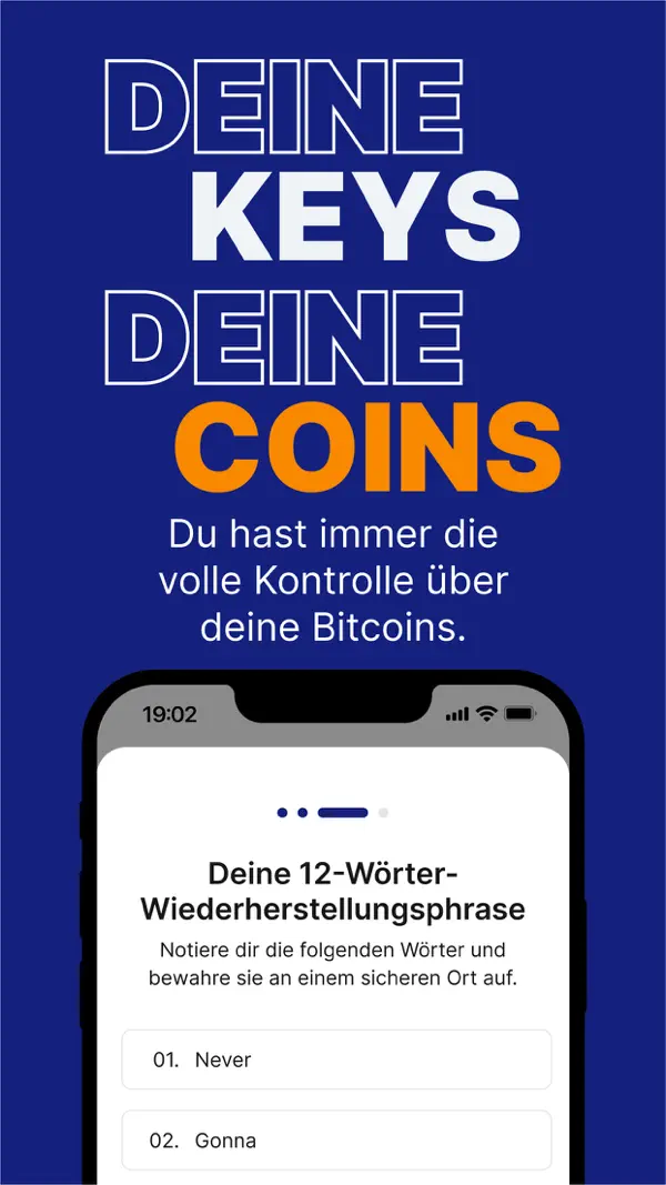 Relai: Bitcoin Kaufen Screenshot 5
