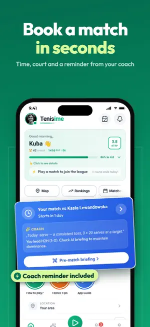 Tenisime: Tennis, Padel League screenshot 2