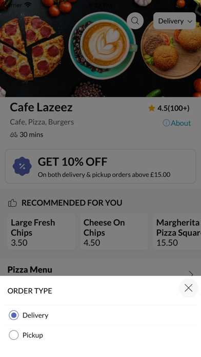 Cafe Lazeez Screenshot