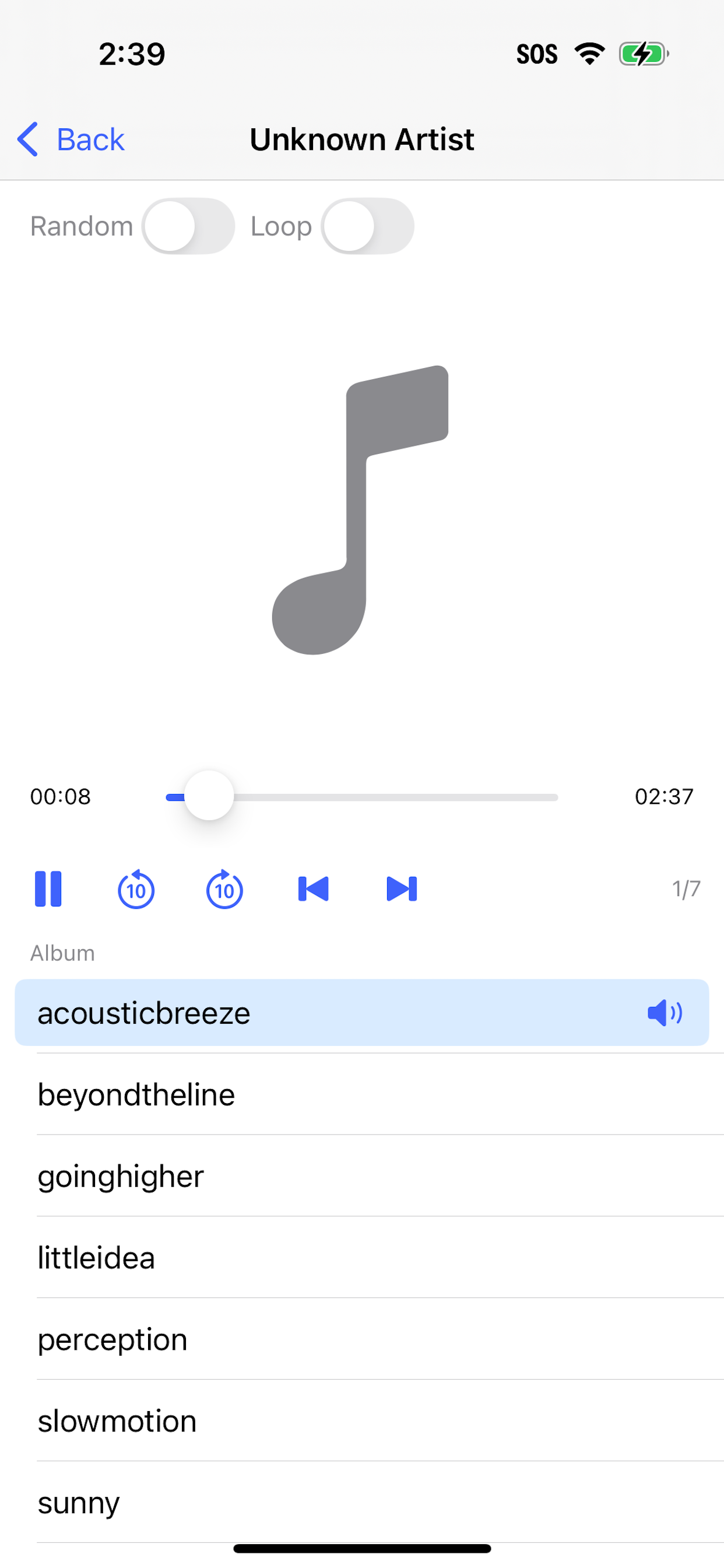 Audio Player X