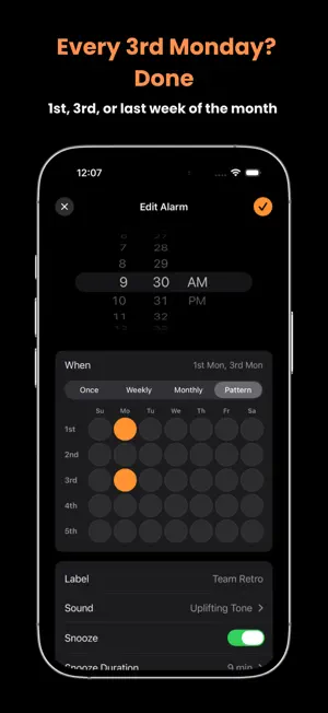 Date Alarm Clock screenshot 4