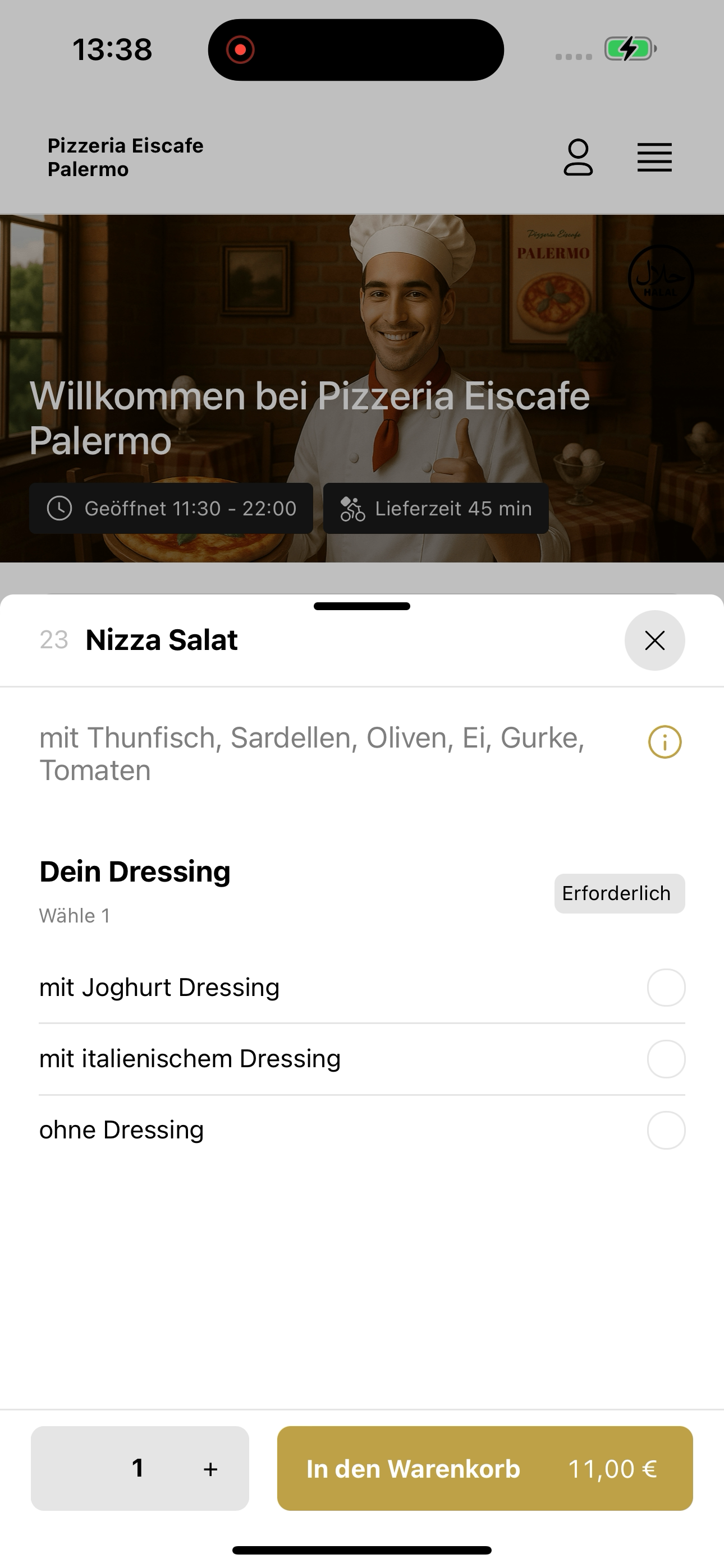 Pizzeria Eiscafe Palermo screenshot 8