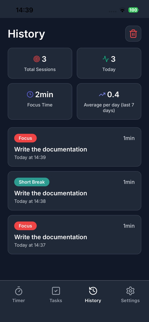 iPhone screenshot