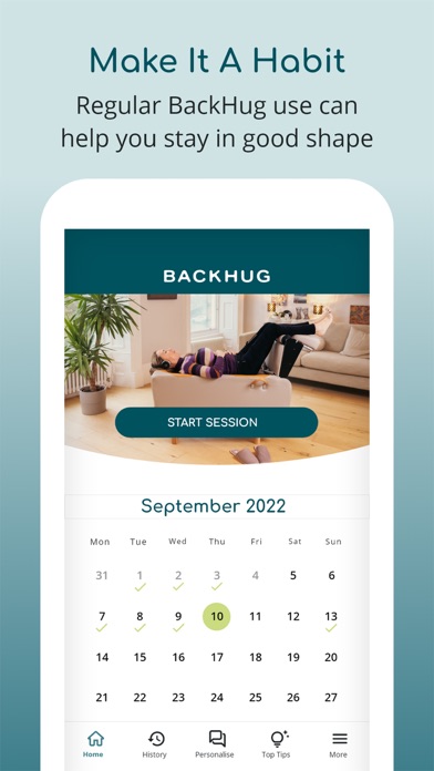 BackHug Screenshot