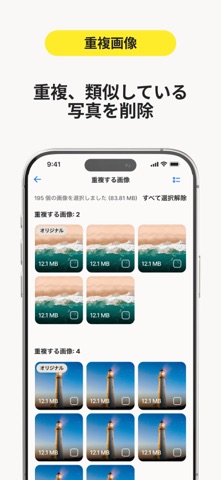 ノートン クリーナーで領域開放 のスクリーンショット