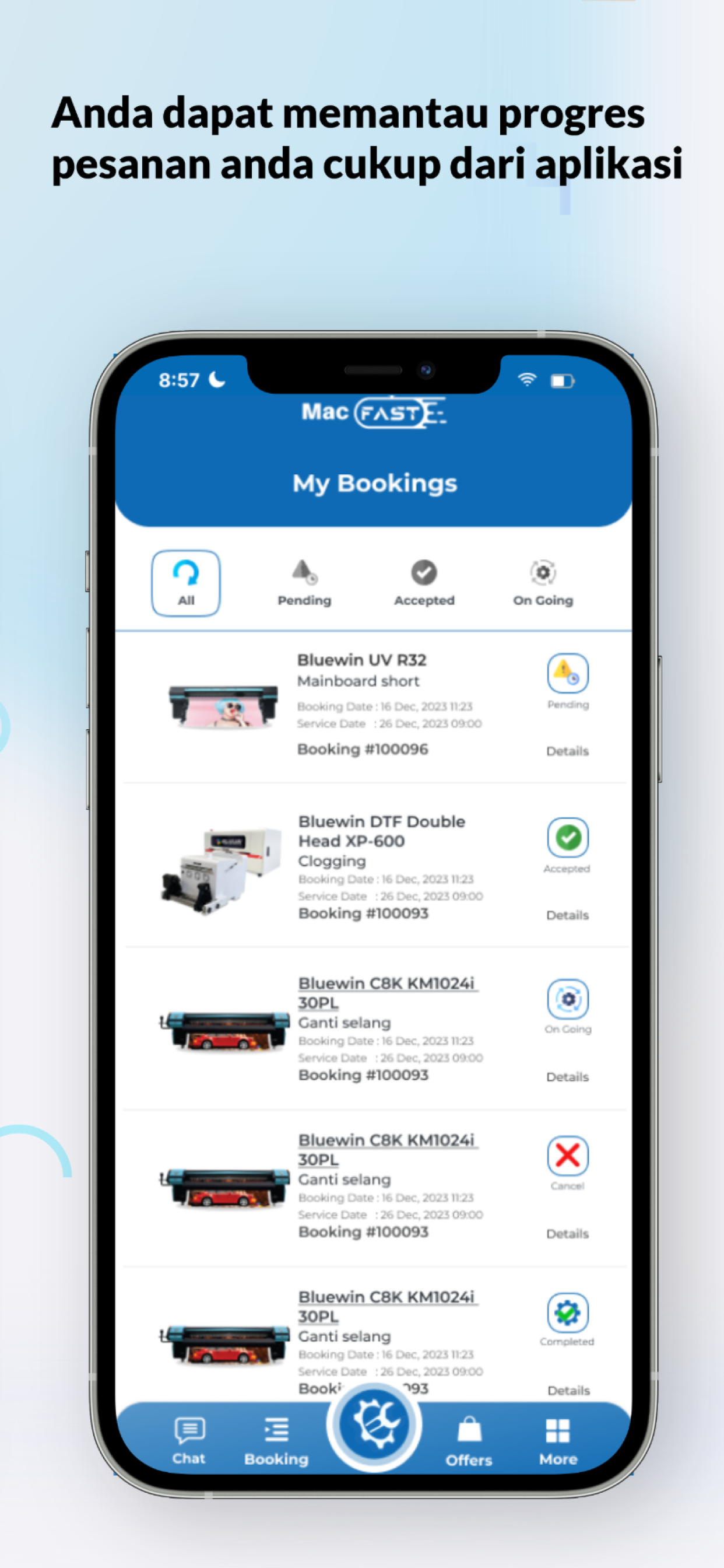 Allmac Service Center screenshot 5