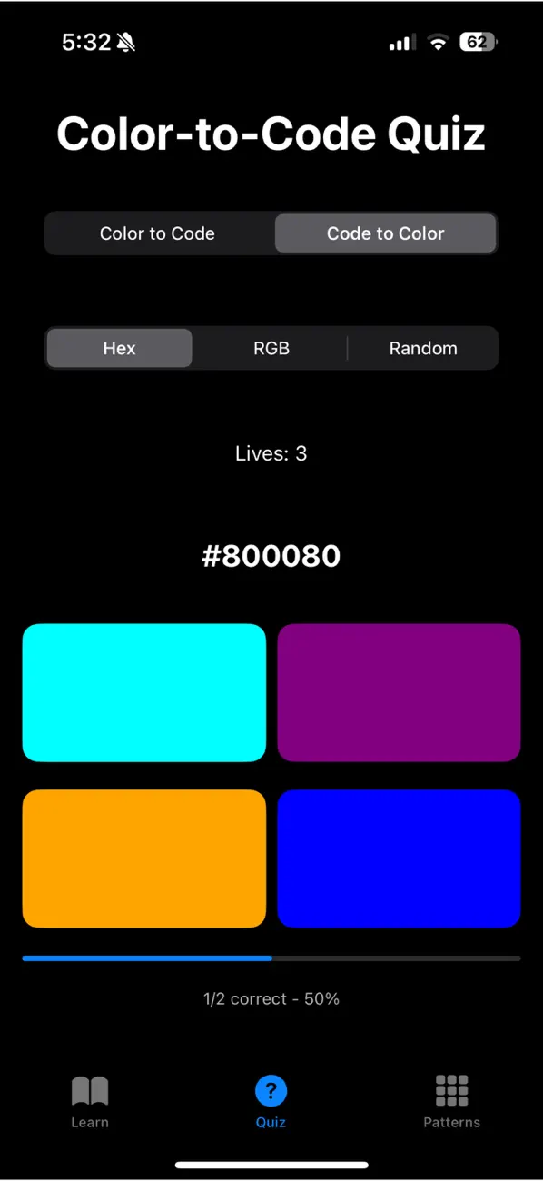 #6. Do Hue Recall?! (iOS) Ved: Samuel Chutter