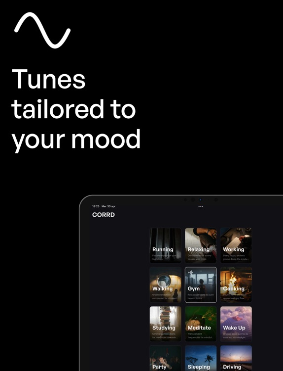 Music Playlist by Mood - CORRD