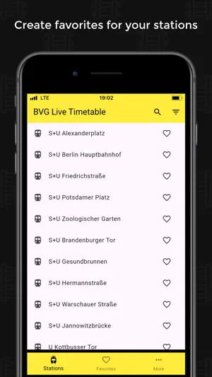 BVG Live Timetable screenshot 2