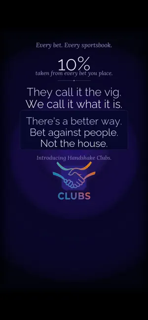 Handshake Clubs: Sports Picks screenshot 1