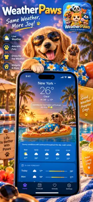 WeatherPaws: Pet Forecast screenshot 3