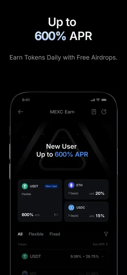 MEXC app screenshot 5