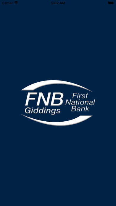 First National Bank Giddings Screenshot