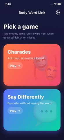 Body Word Link screenshot