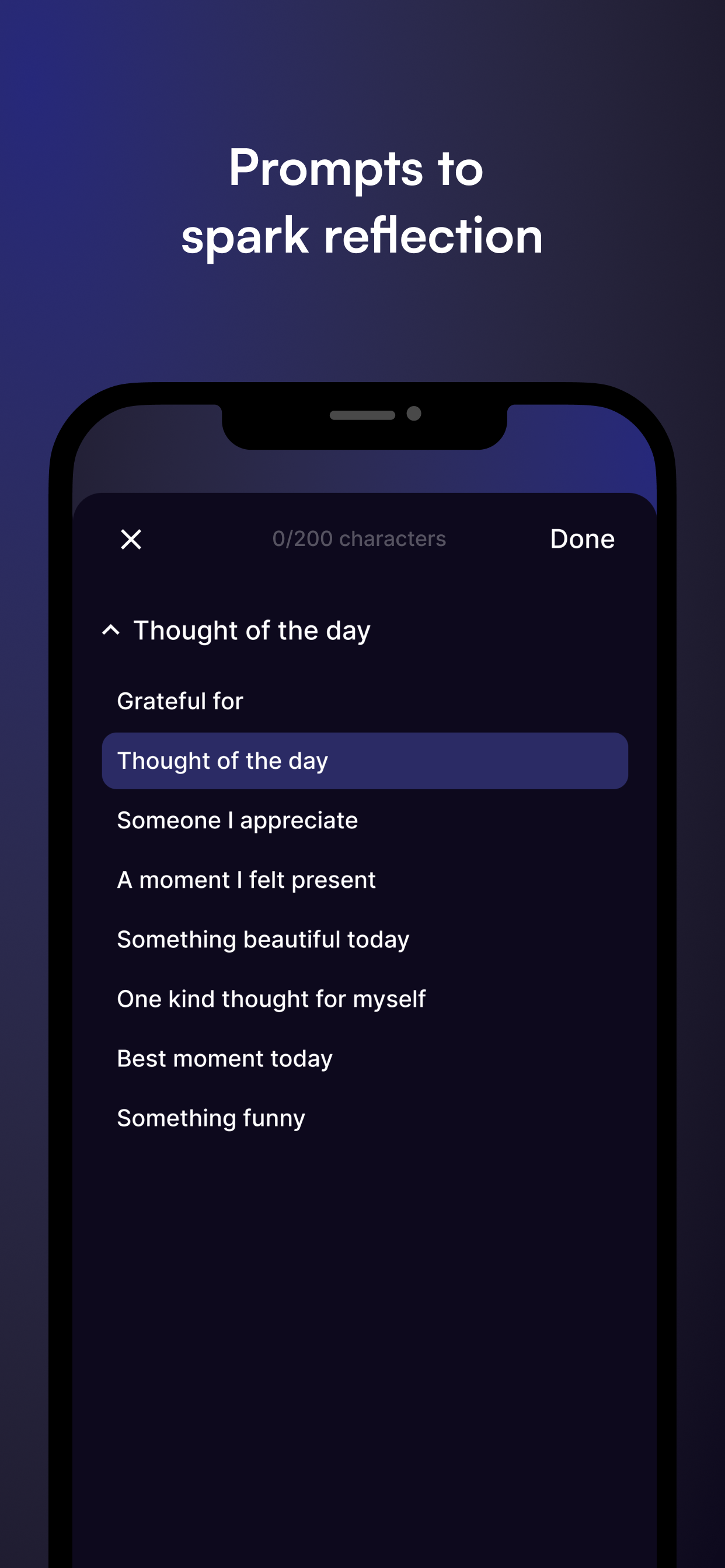Glimpse. Gratitude Journal screenshot 4