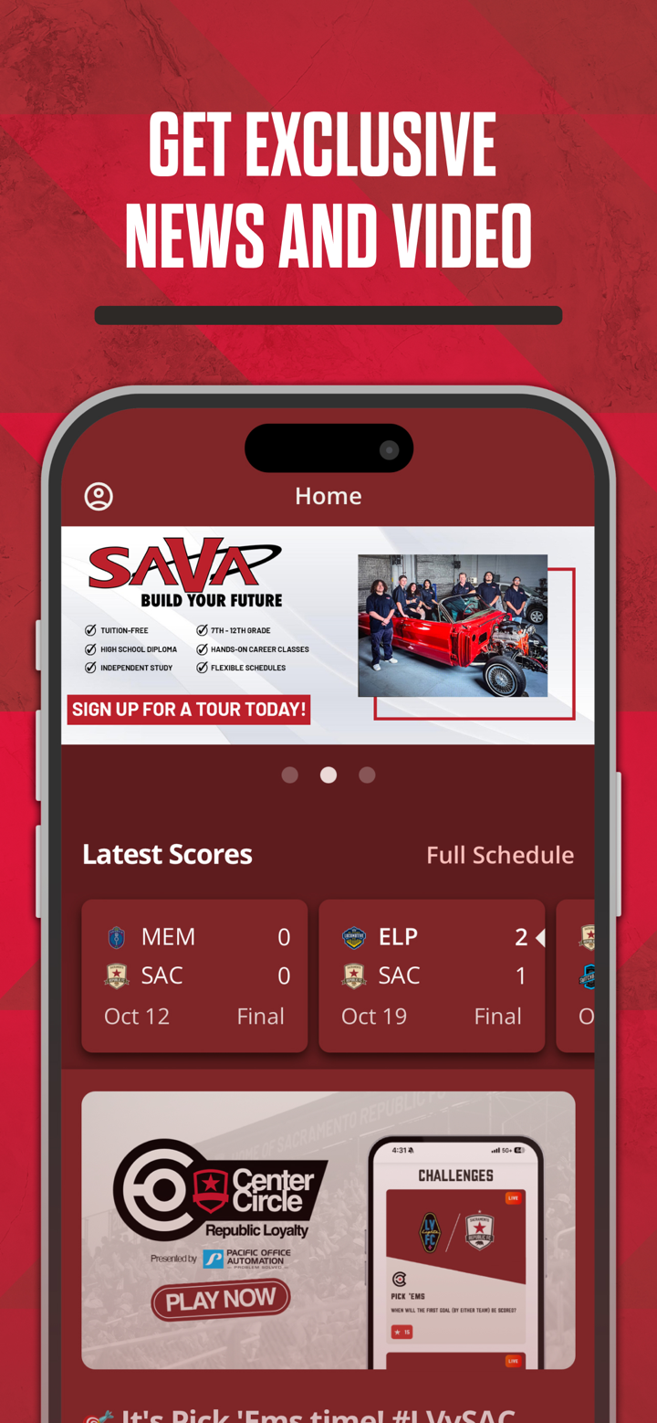 Sacramento Republic FC App screenshot 3