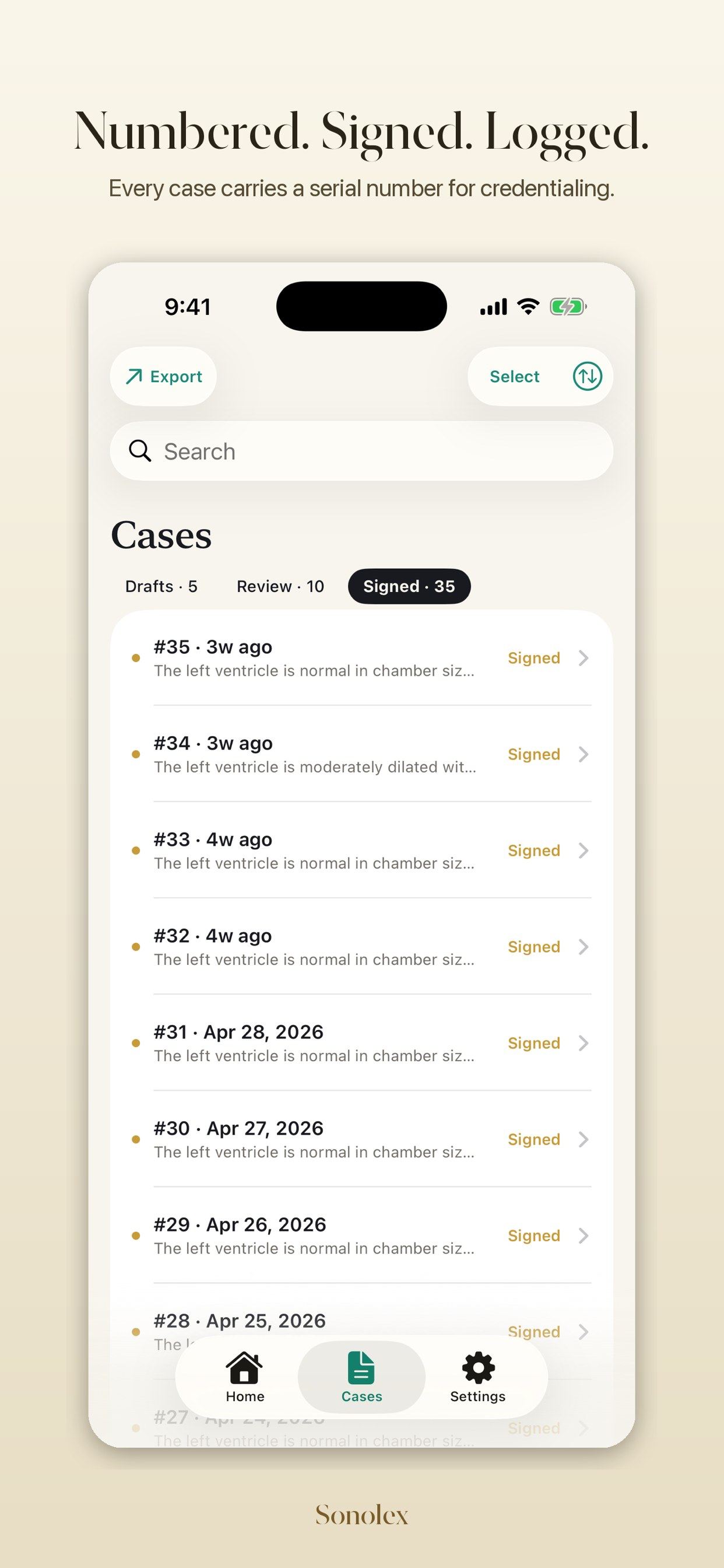 Sonolex screenshot 5