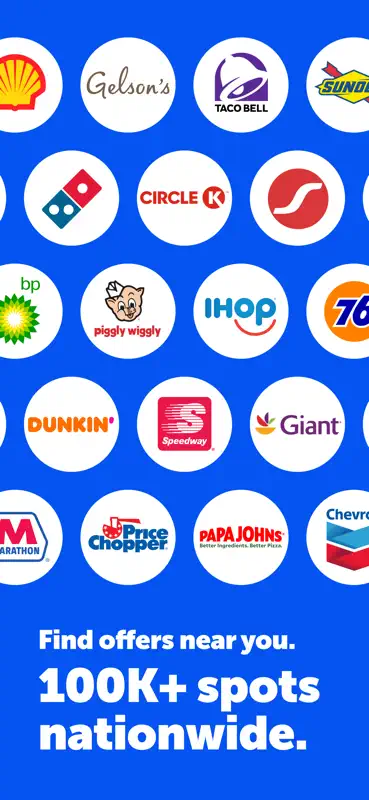 Upside: Gas & Food Cash Back screenshot 5 of 6