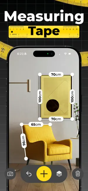 Measuring Tape & Measure App screenshot 1