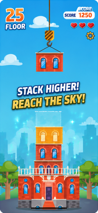 Tower Stack Hero: Build Game Screenshot 1 of 4