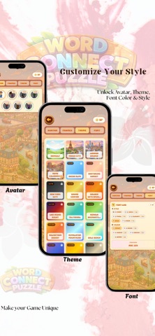 Word Puzzle Connect Brain Game iPhone screenshot