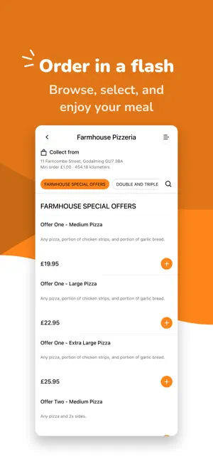 Farmhouse Pizzeria App screenshot 1