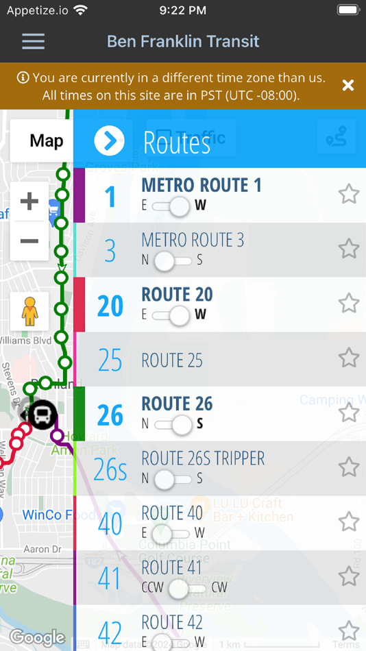 #6. MyRide: Ben Franklin Transit (iOS) 由: Ben Franklin Transit