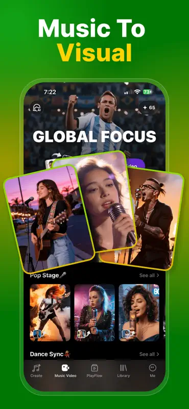 AI Music & Video Maker - Kizza screenshot 4 of 7