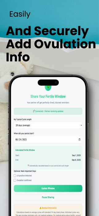 Ovulation Partner: Greenlight Screenshot 3 of 5