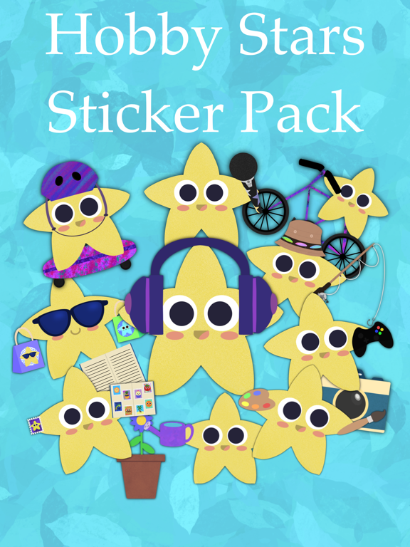 Hobby Stars Sticker Pack