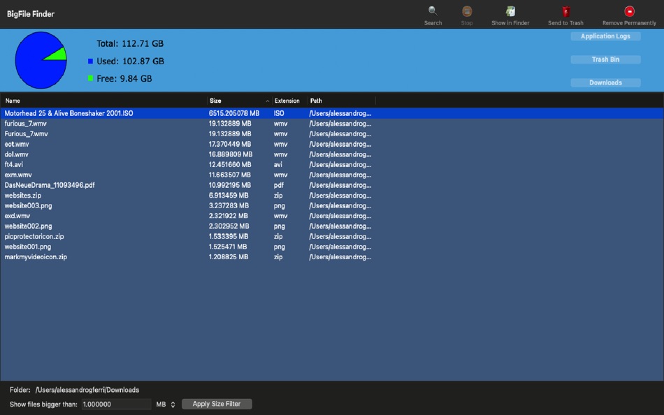 #4. Disk Doctor: Free Disk Space (macOS) 由: Alessandro Gimenes Ferri