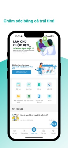 Tim HN eHealth screenshot