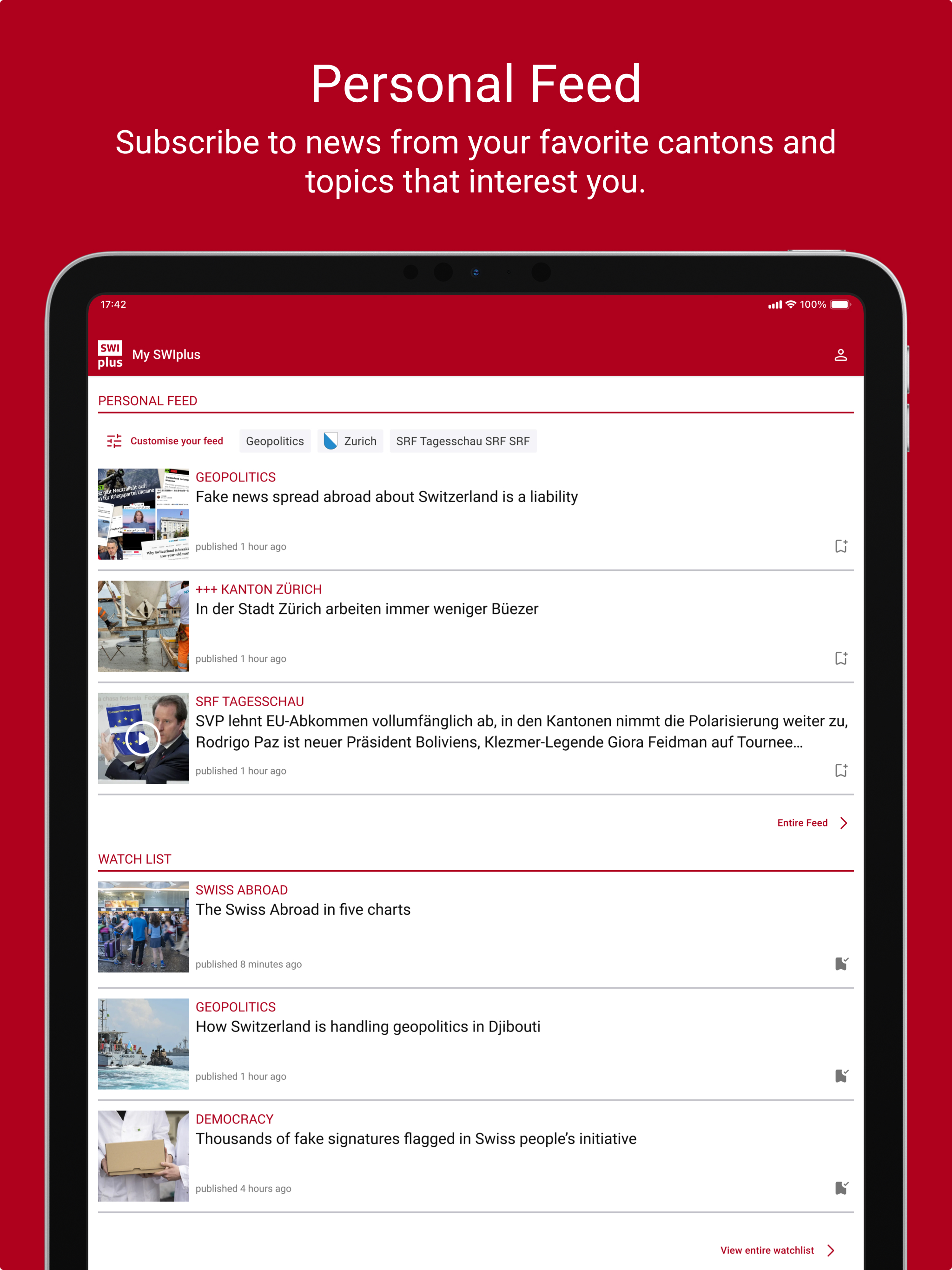 SWIplus from Swissinfo