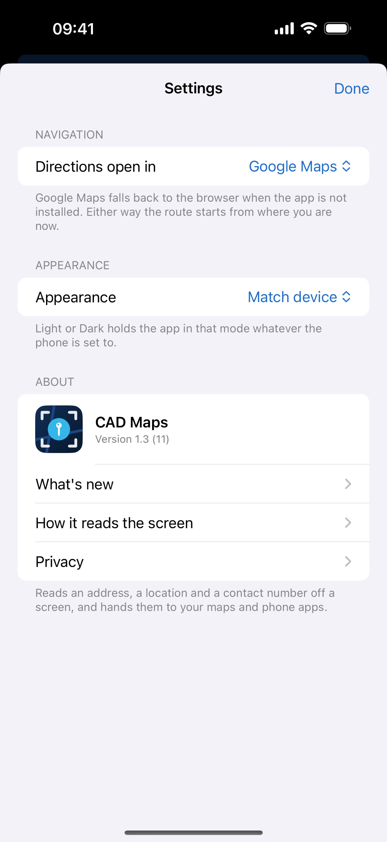 Screenshot 3 of CAD Maps