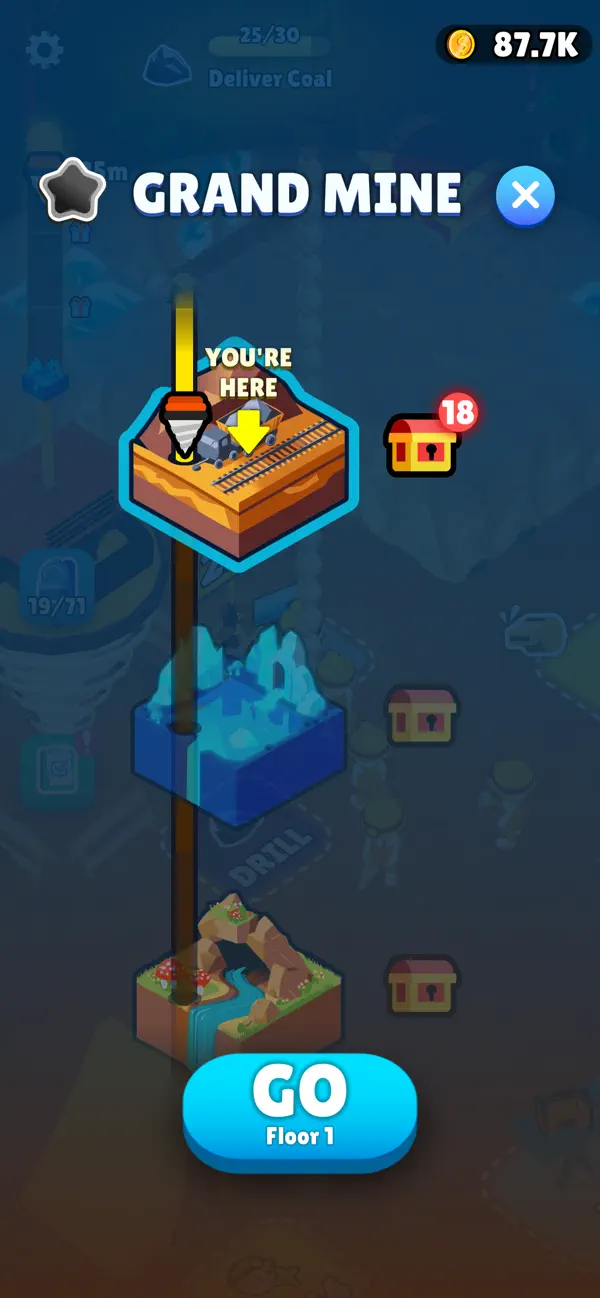 Mine Rush : Digging Adventure Hack screenshot 9 - game app interface