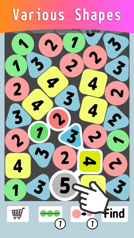#4. 1234 (connect number) (iOS) 由: Strawberry Gohan