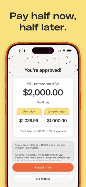 Split Pay: Split Bills in Two screenshot 3