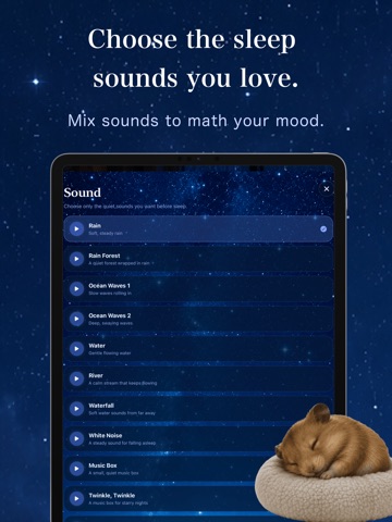 Goodnight Hamster:Sleep Sounds iPad screenshot