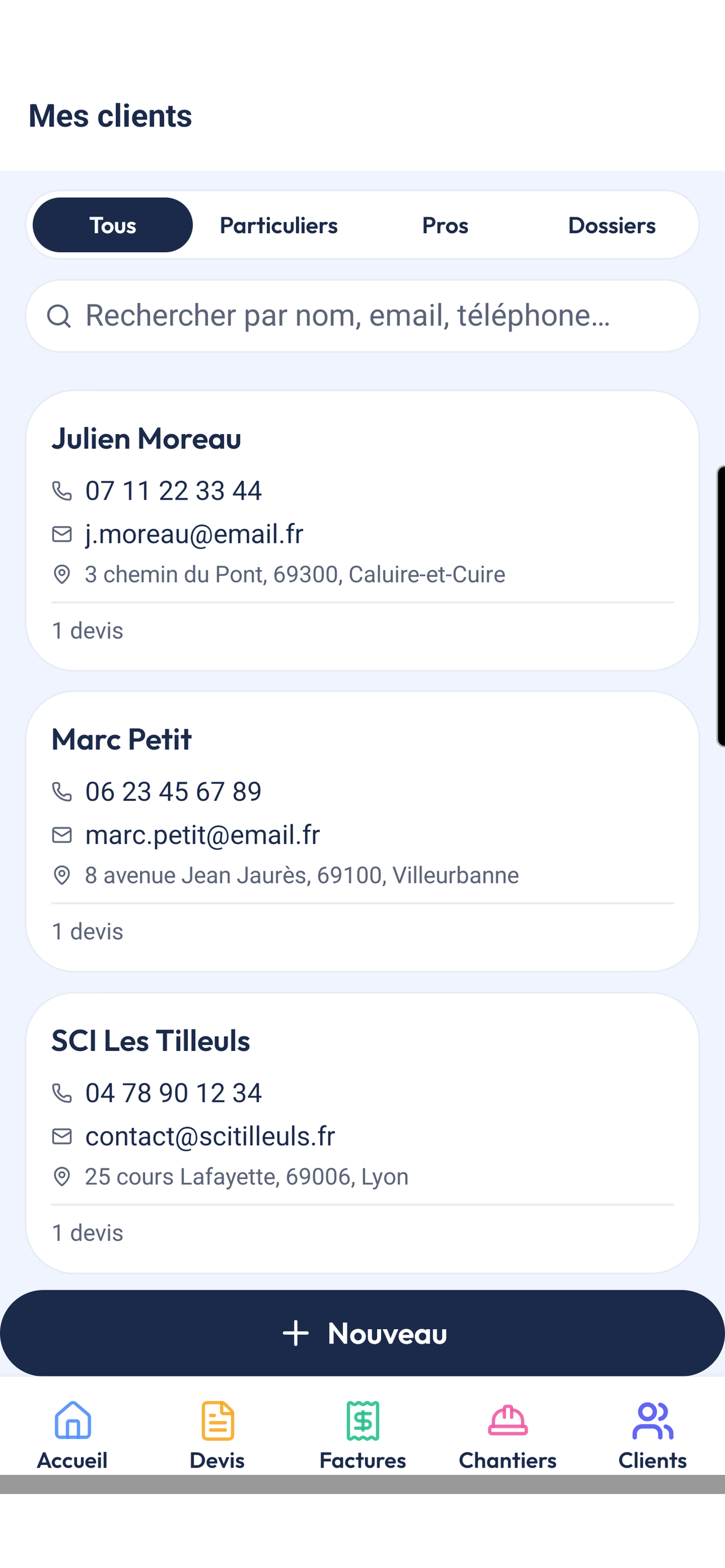 VULKO : Devis Factures BTP screenshot 5