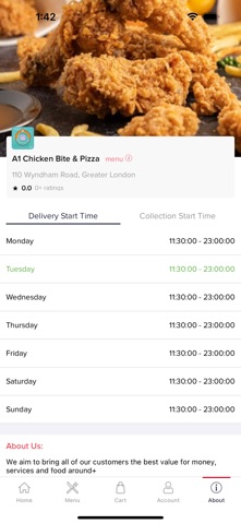 A1 Chicken Bite & Pizza Online screenshot