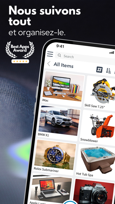 Screenshot #1 pour Itemtopia: Inventaire Simple
