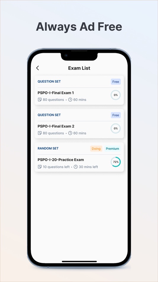 #3. PSPO Exam Simulator (iOS) โดย: Nguyen Duy Khanh