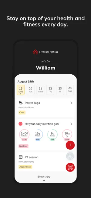 Affronti Fitness screenshot 2
