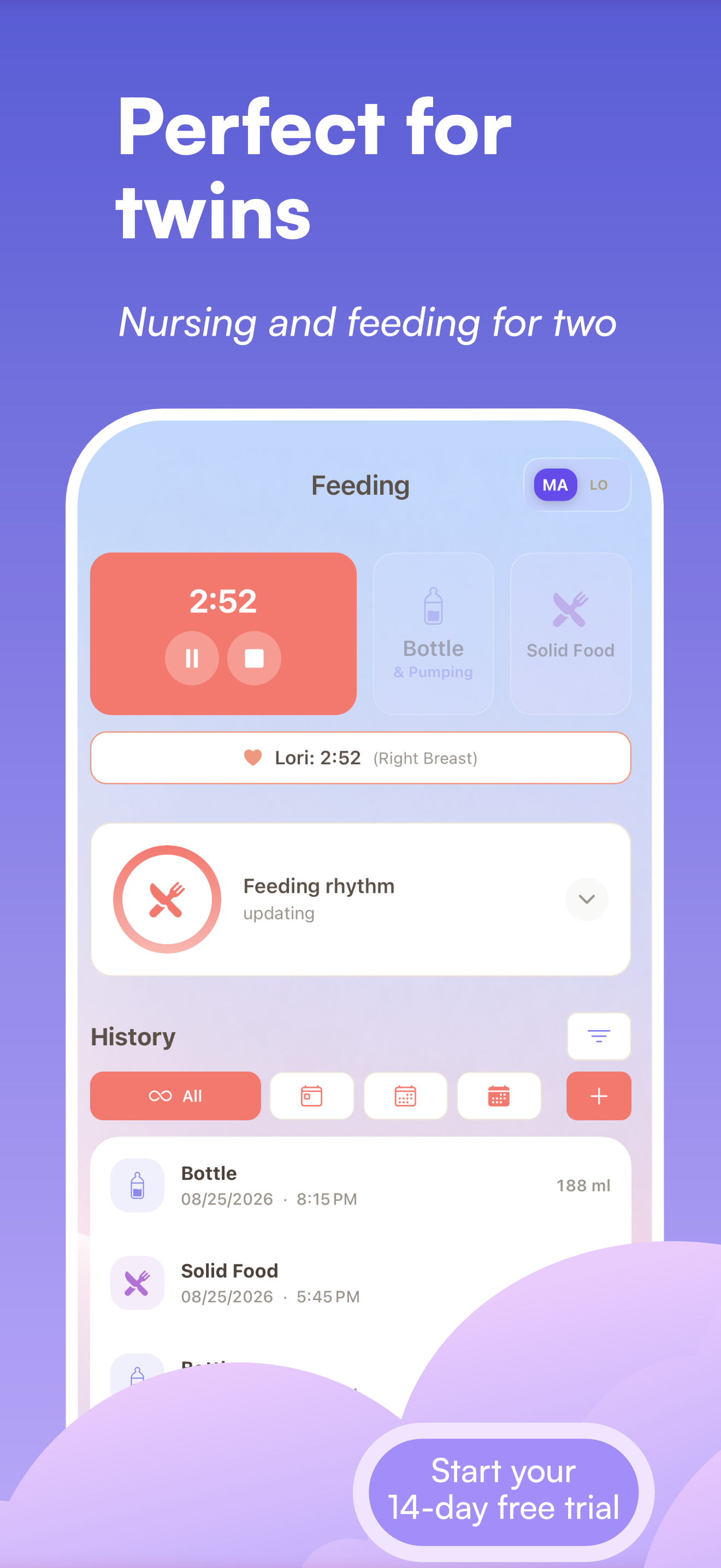 SNUGL – Baby Tracker & Diary screenshot 4